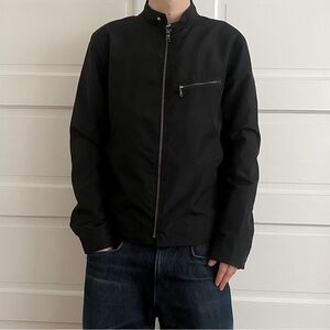 Men's Black Banana Republic Bomber Jacket, S